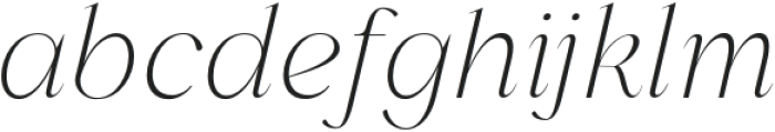 Pragmate-Italic otf (400) Font LOWERCASE