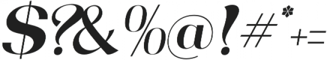 Prague-Italic otf (400) Font OTHER CHARS