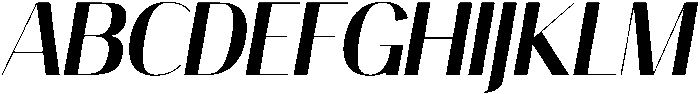 Prague otf (400) Font UPPERCASE