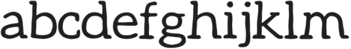 Prairie Regular otf (400) Font LOWERCASE