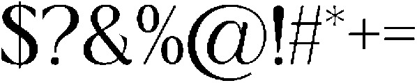 Praise otf (400) Font OTHER CHARS