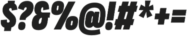 Praktika ExtraBold Cond Italic otf (700) Font OTHER CHARS