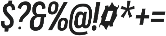 Praktika Medium Cond Italic otf (500) Font OTHER CHARS