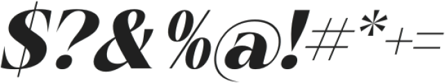 Pramid Mango Italic Italic otf (400) Font OTHER CHARS