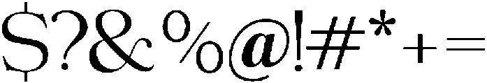 Prana Serif otf (400) Font OTHER CHARS
