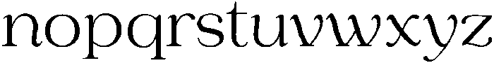 Prana Serif otf (400) Font LOWERCASE