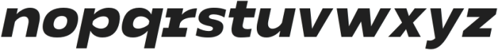 Prapen-BoldItalic otf (700) Font LOWERCASE