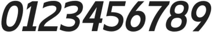 Prapen-Italic otf (400) Font OTHER CHARS