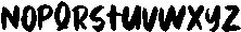 Pray Hard Now SVG Regular otf (400) Font LOWERCASE