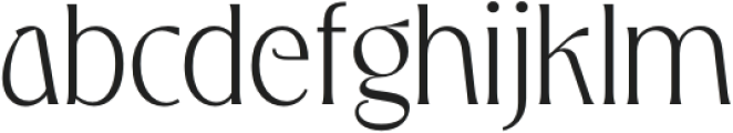 Praya Light otf (300) Font LOWERCASE