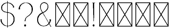 Precious Regular otf (400) Font OTHER CHARS