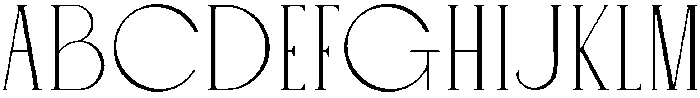 Precious Regular otf (400) Font UPPERCASE