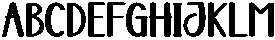 Present Christmas Regular otf (400) Font LOWERCASE