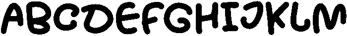 Present simple Regular otf (400) Font UPPERCASE