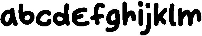 Present simple Regular otf (400) FONT
