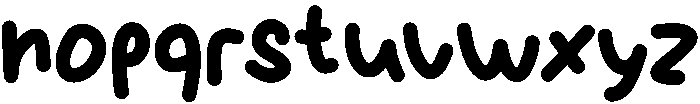 Present simple Regular otf (400) Font LOWERCASE