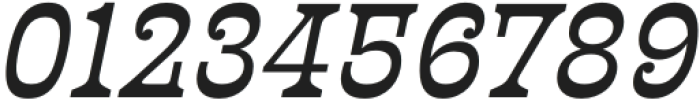 Presley Slab Medium Italic otf (500) Font OTHER CHARS