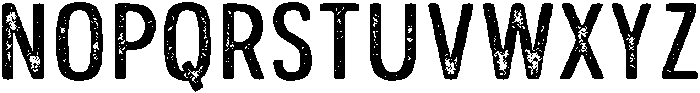 Press otf (400) Font UPPERCASE