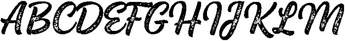 Press otf (400) Font UPPERCASE