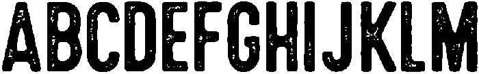 Press otf (400) Font UPPERCASE