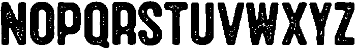 Press otf (400) Font LOWERCASE