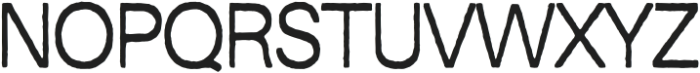 Pressed Flaws Regular otf (400) Font UPPERCASE