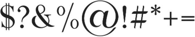 Prestige Signature Serif otf (400) Font OTHER CHARS
