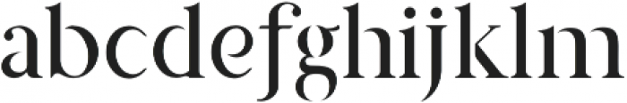 Prestige Signature Serif otf (400) Font LOWERCASE