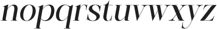 PrestigeEdition-Italic otf (400) Font LOWERCASE