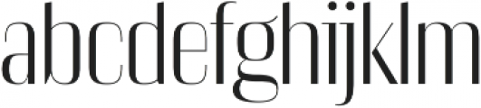 Prestiggio-Regular ttf (400) Font LOWERCASE