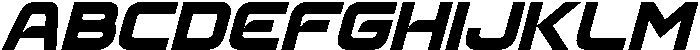 Preton Slant otf (400) Font UPPERCASE