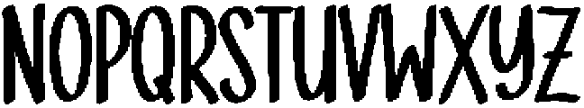 Pretty Easter Regular otf (400) Font UPPERCASE