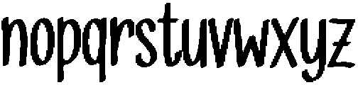 Pretty Easter Regular otf (400) Font LOWERCASE