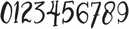 Pretty Garden Serif otf (400) Font OTHER CHARS