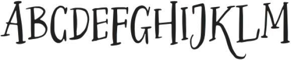 Pretty Garden Serif otf (400) Font LOWERCASE