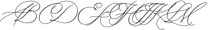 Pretty Rose otf (400) Font UPPERCASE