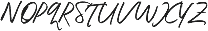 PrettyMorthen-Regular otf (400) Font UPPERCASE