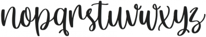PrettySeptember otf (400) Font LOWERCASE