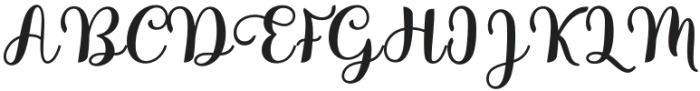 PrettySweet otf (400) Font UPPERCASE