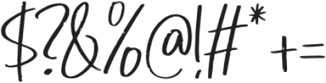 Prettyloura otf (400) Font OTHER CHARS