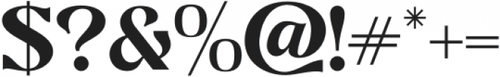 Prettywise ExtraBold otf (700) Font OTHER CHARS