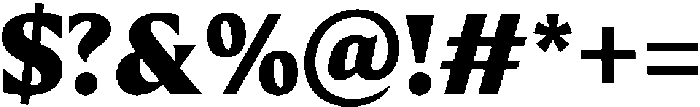Preztik Black otf (900) Font OTHER CHARS