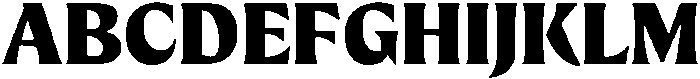 Preztik Black otf (900) Font UPPERCASE