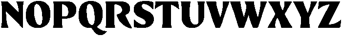 Preztik Black otf (900) Font UPPERCASE