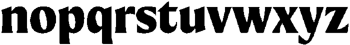 Preztik Black otf (900) Font LOWERCASE