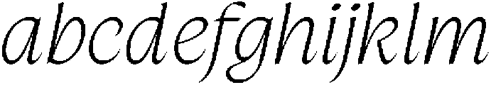Preztik Extra Light Italic otf (200) FONT