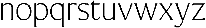 Preztik Extra Light otf (200) Font LOWERCASE