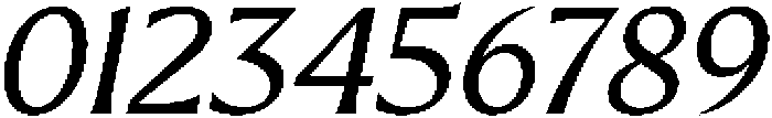 Preztik Italic otf (400) Font OTHER CHARS