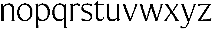Preztik Light otf (300) Font LOWERCASE