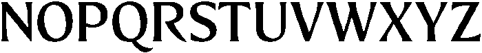 Preztik Medium otf (500) Font UPPERCASE